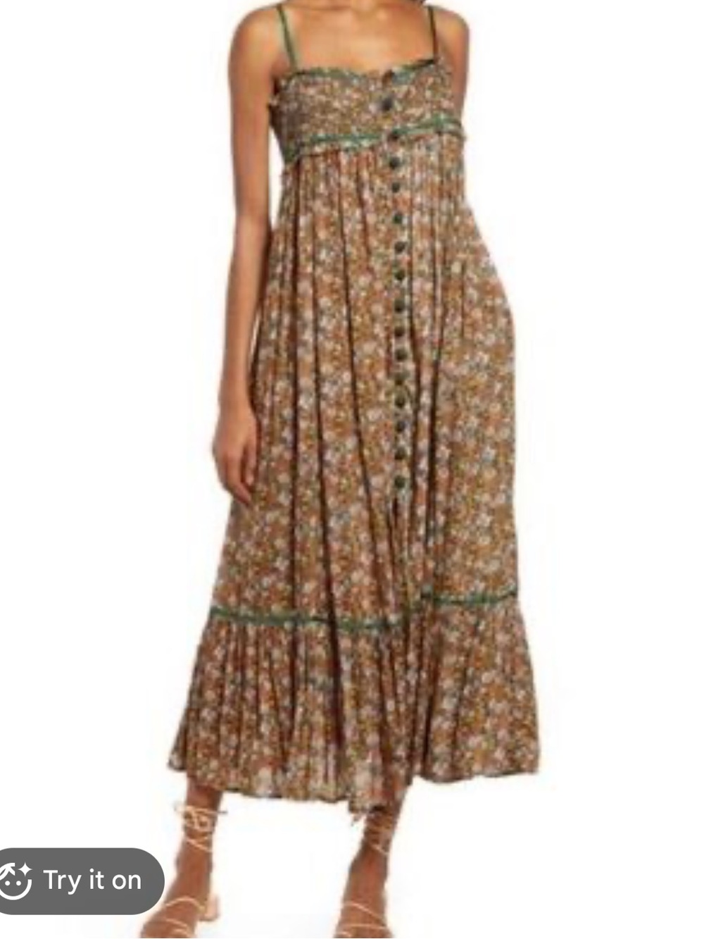 Free People Molly Jo floral dress